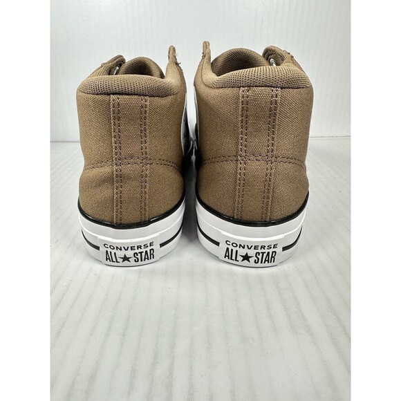 Size 11 Mens Converse Chuck Taylor All Star Malden Street Mid Brown A05408F NEW - Picture 5 of 8